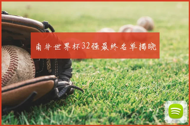 南非世界杯32强最终名单揭晓